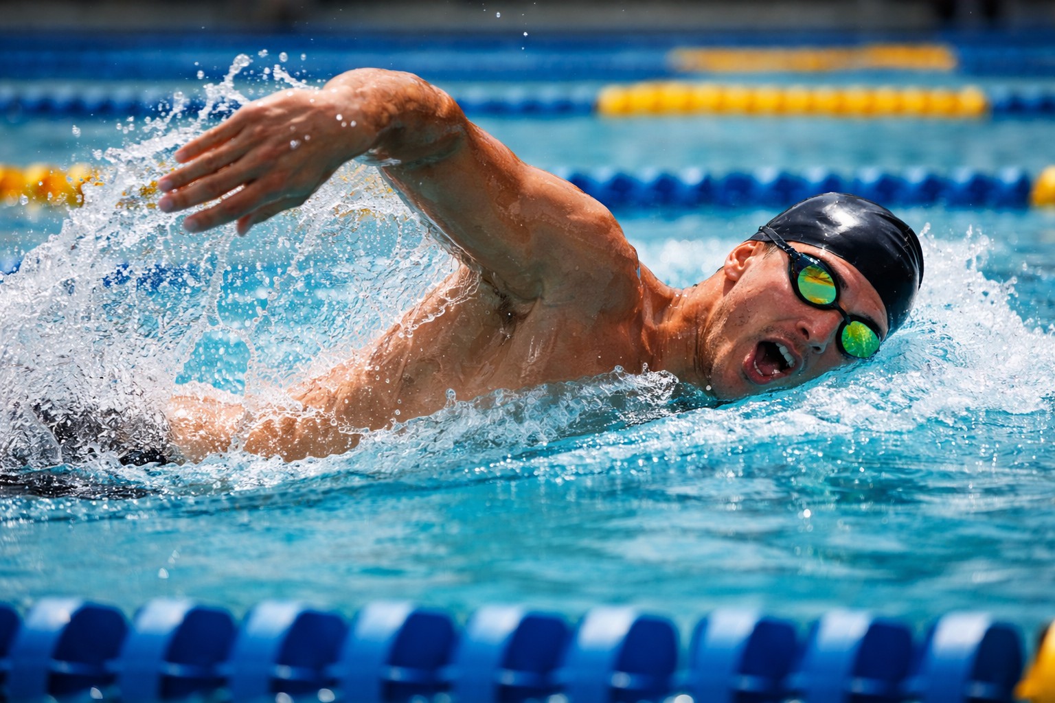 Competitive swimmer training